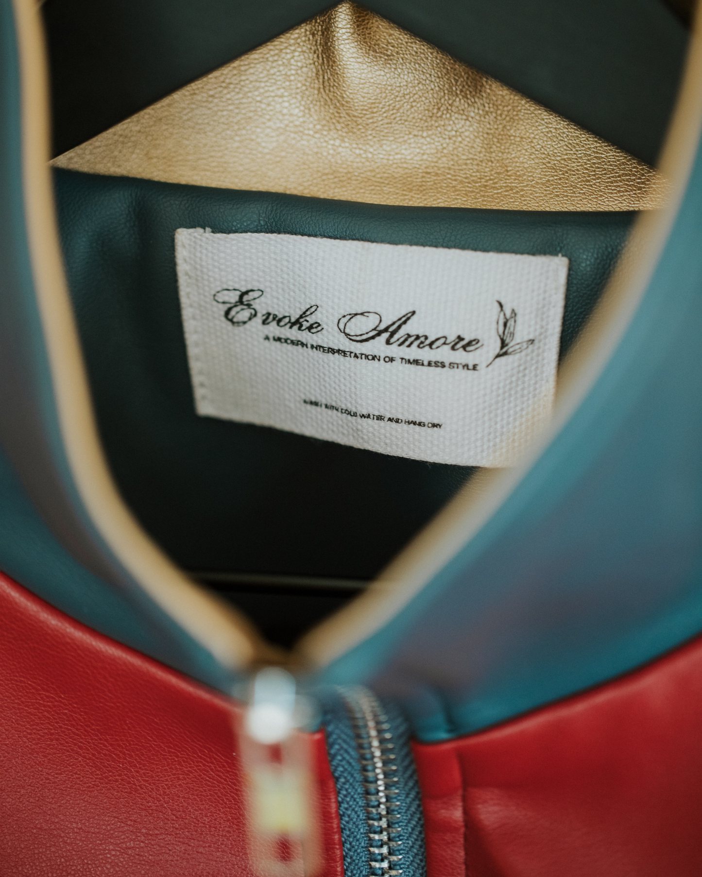 Leather Race Jacket