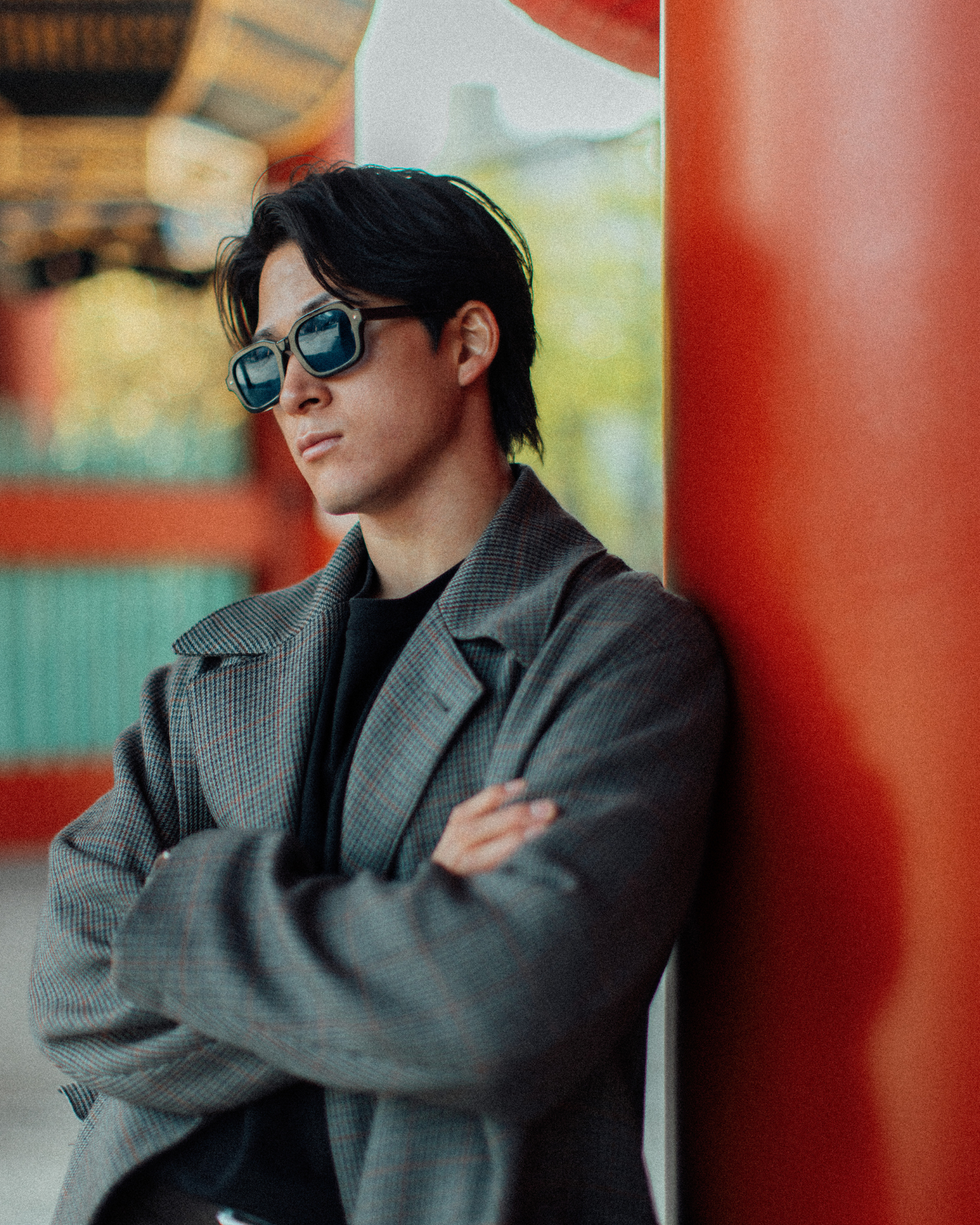 The Barcelona Frame - Blue lens