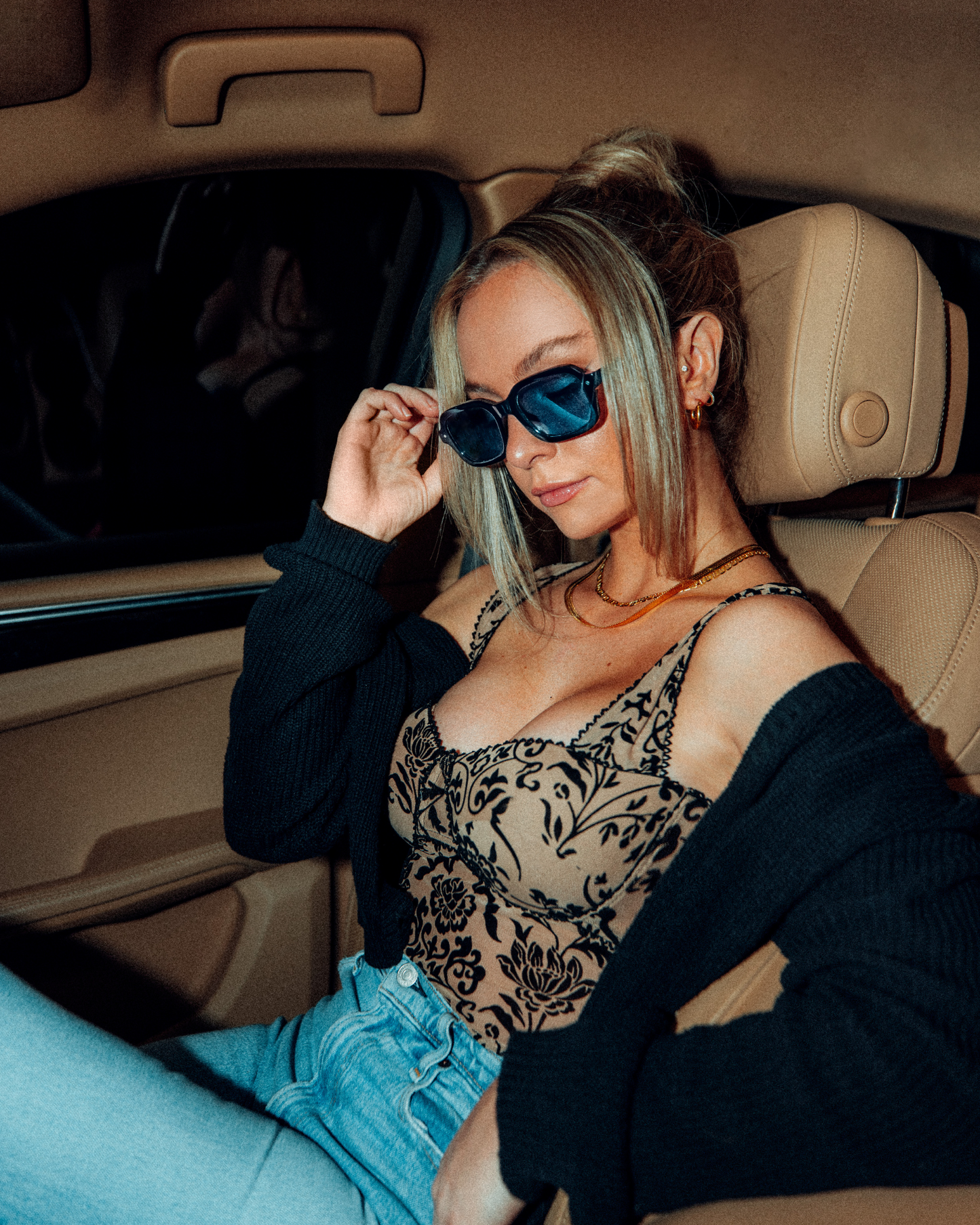 The Barcelona Frame - Blue lens
